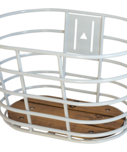 28" Grå Norden Kurv Med Træbund