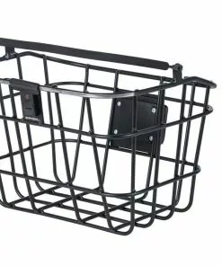 Basil Northlight Aluminium Front Kurv Med Hank