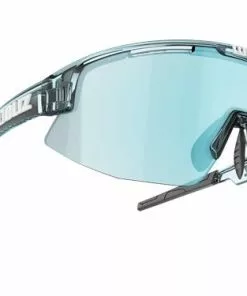 Bliz Matrix Cykelbriller Transparant Med Ice Blå Linse