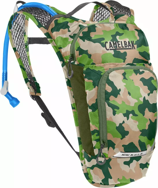 Camelbak Mini M.U.L.E Til Børn Med Væskesystem Camo 1 Camelbak Mini M.U.L.E Til Børn Med Væskesystem Camo