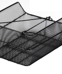 Cykelkurv Sort 45x31x21 Cm.