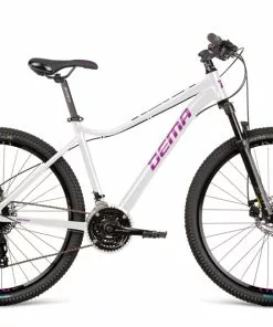 DEMA TIGRA 3 MTB 27,5" 24sp 16", Hvid/ Violet