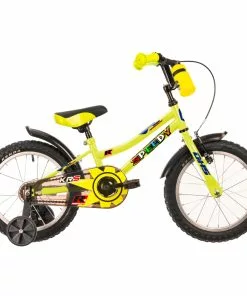Devron DHS Drengecykel 16" Speedy Gul