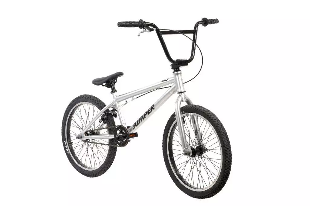 Devron DHS Jumper BMX 20" Cykel, Sølv 2 Devron DHS Jumper BMX 20" Cykel, Sølv - Billede 2