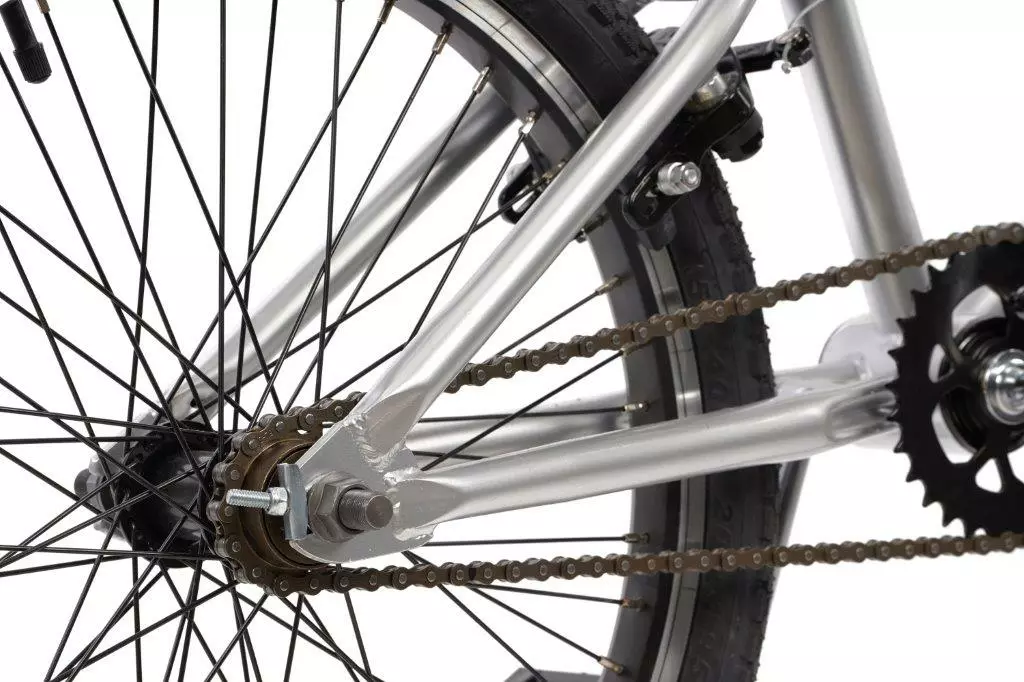 Devron DHS Jumper BMX 20" Cykel, Sølv 4 Devron DHS Jumper BMX 20" Cykel, Sølv - Billede 4