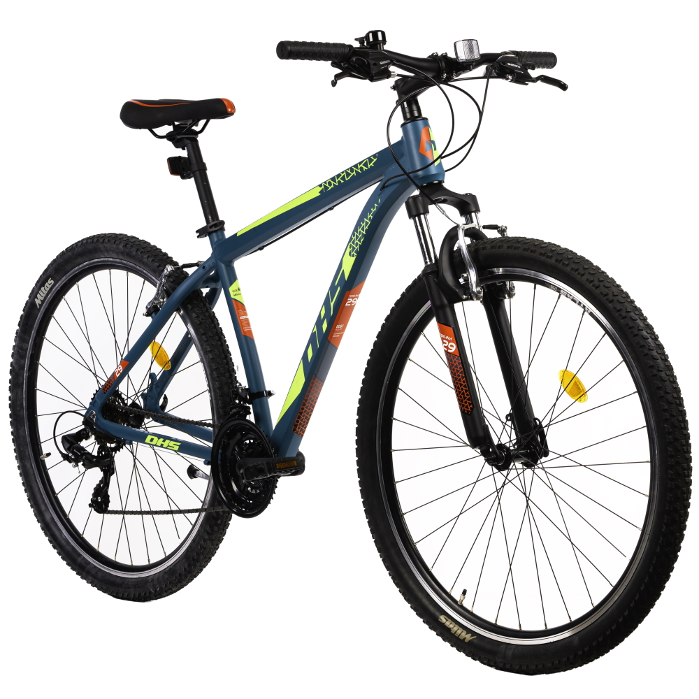 Devron DHS Terrana 29" MTB Cykel 21 Gear, Grøn 2 Devron DHS Terrana 29" MTB Cykel 21 Gear, Grøn - Billede 2
