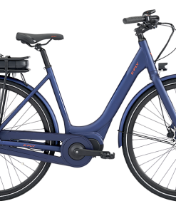 E-Fly Away II 7 Gear- Dame Elcykel - Natblå Mat