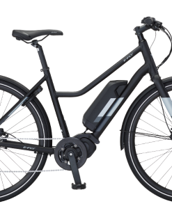 E-Fly PACE El Damecykel Med Centermotor - 9 Gear - Mat Sort