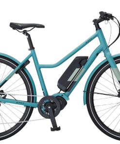 E-Fly PACE El Damecykel Med Centermotor - 9 Gear - Mat Grøn