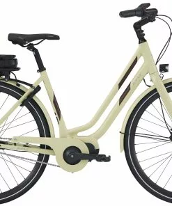 E-Fly Via Med Centermotor - 7 Gear - Creamfarvet