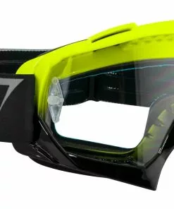 Force Grime Downhill Brille Sort/fluo Med Klar Linse