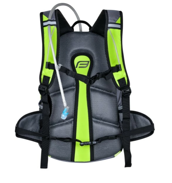 Force Jordan Ace Rygsæk 20L Med 2L Væskeblære Grå/Fluo 2 Force Jordan Ace Rygsæk 20L Med 2L Væskeblære Grå/Fluo - Billede 2