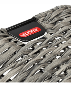 KLICKfix Structura Kurv I Grå Flet 5 KLICKfix Structura Kurv I Grå Flet -Outlet Cykler Store KLICKfix Srructura kurv i graa flet 1563530755 02