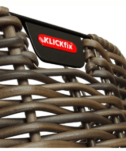 KLICKfix Structura Oval Kurv I Brun -Outlet Cykler Store KLICKfix Structura oval kurv i brun 1563533987 02