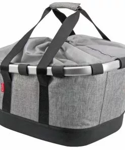 Klickfix Cykelkurv Grå GT 2L