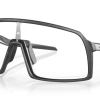 Oakley Sutro Matte Carbon Clear Photochromic