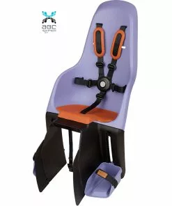 Polisport Minia Cykelstol Til Bagagebærer Galaxy Purple