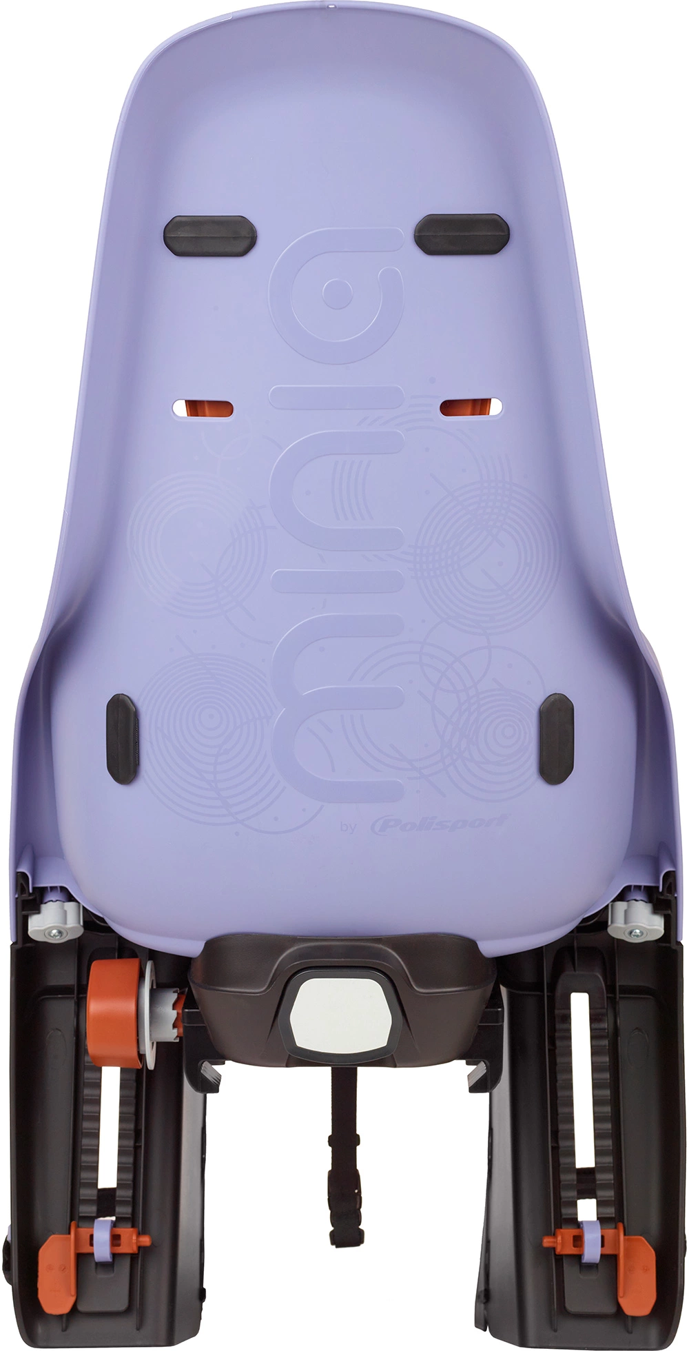 Polisport Minia Cykelstol Til Bagagebærer Galaxy Purple 4 Polisport Minia Cykelstol Til Bagagebærer Galaxy Purple - Billede 4