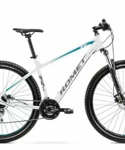 Romet Rambler R9.1 29" 24gear, Hvid-Turkis