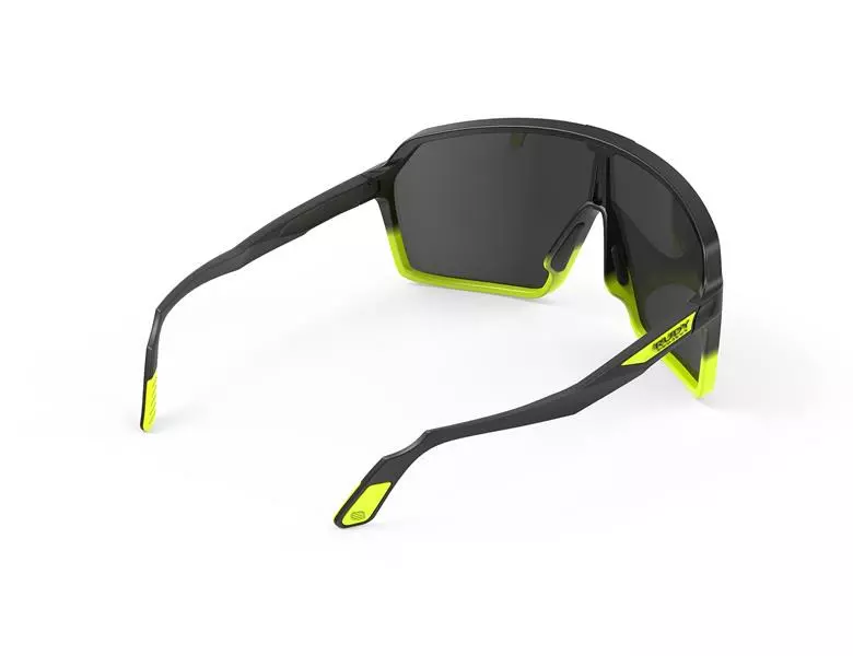 Rudy Project Spinshield Cykelbriller Smoke Sort / Fluo 3 Rudy Project Spinshield Cykelbriller Smoke Sort / Fluo - Billede 3