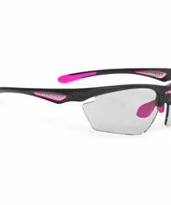 Rudy Project Stratofly Fotokromiske Cykelbriller Sort/Pink