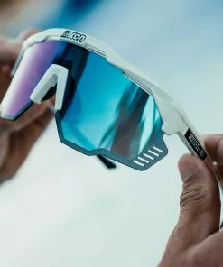 Scicon Aeroshade Kunken Hvid/ Multimirror Blå -Outlet Cykler Store Scicon Aeroshade Kunken Hvid Multim 1661434727 05