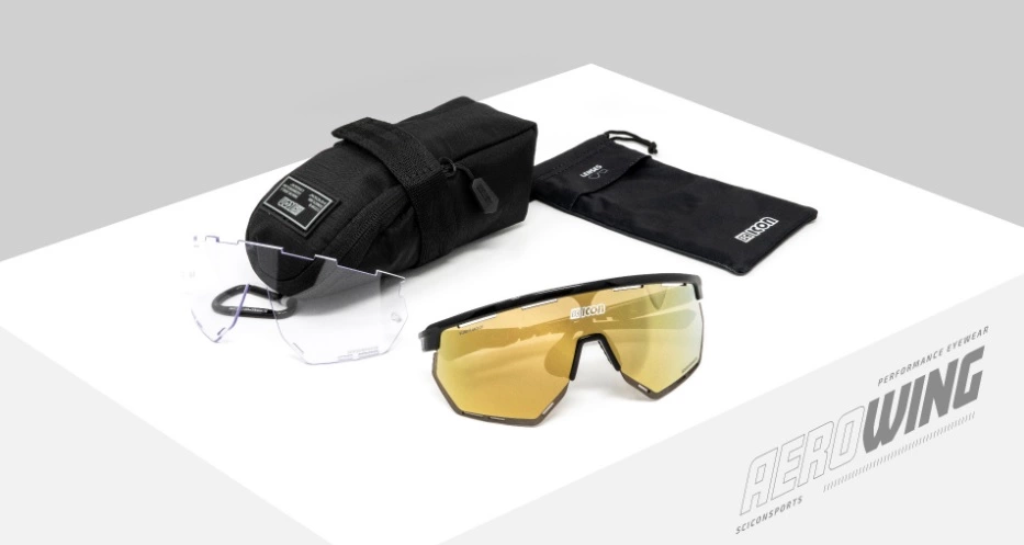 Scicon Aerowing Sort/ Multimirror Bronze - Billede 5