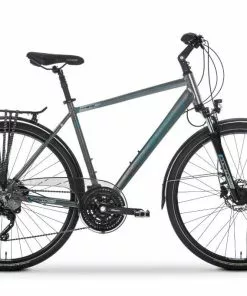 TABOU 28" Kinetic 2.0 Trekking 3x10 Deore, Sort/ Blå Steel