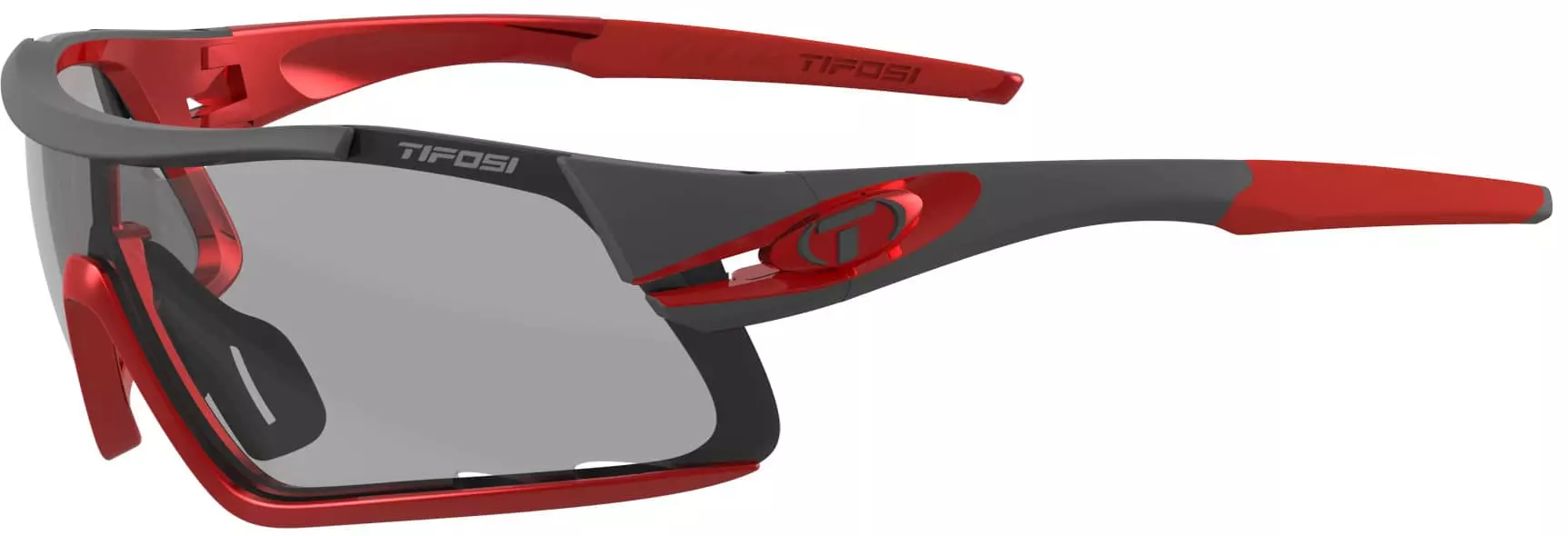 Tifosi Davos Fotokromiske Cykelbriller Sort/rød 1 Tifosi Davos Fotokromiske Cykelbriller Sort/rød