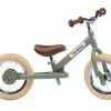 Trybike Balance / Løbecykel 2 Hjul Vintage Grøn