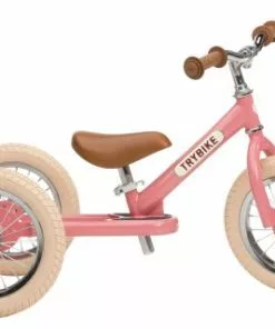 Trybike Balance / Løbecykel 3 Hjul Pink