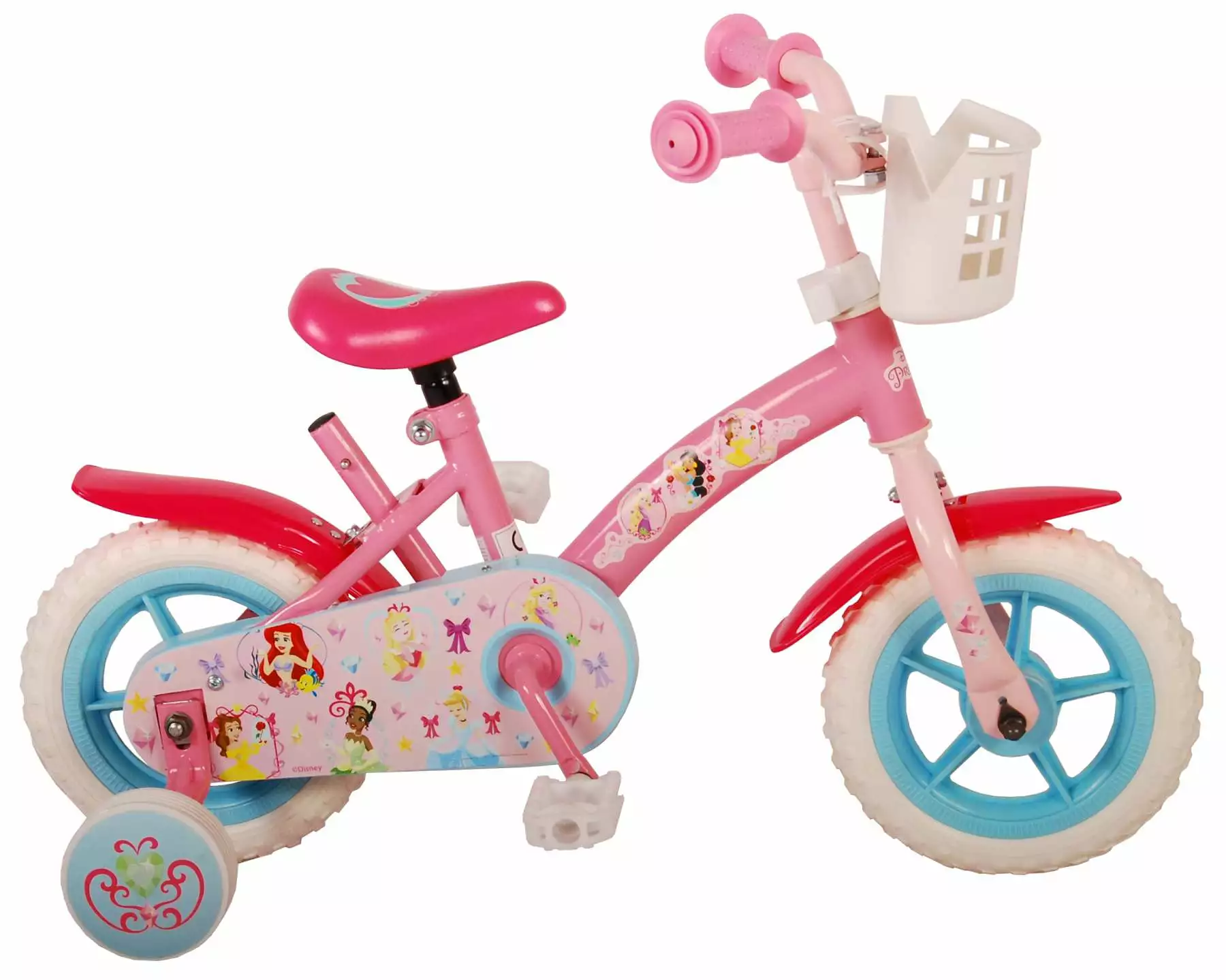 Volare 10" Disney Prinsesser Børnecykel 1 Volare 10" Disney Prinsesser Børnecykel