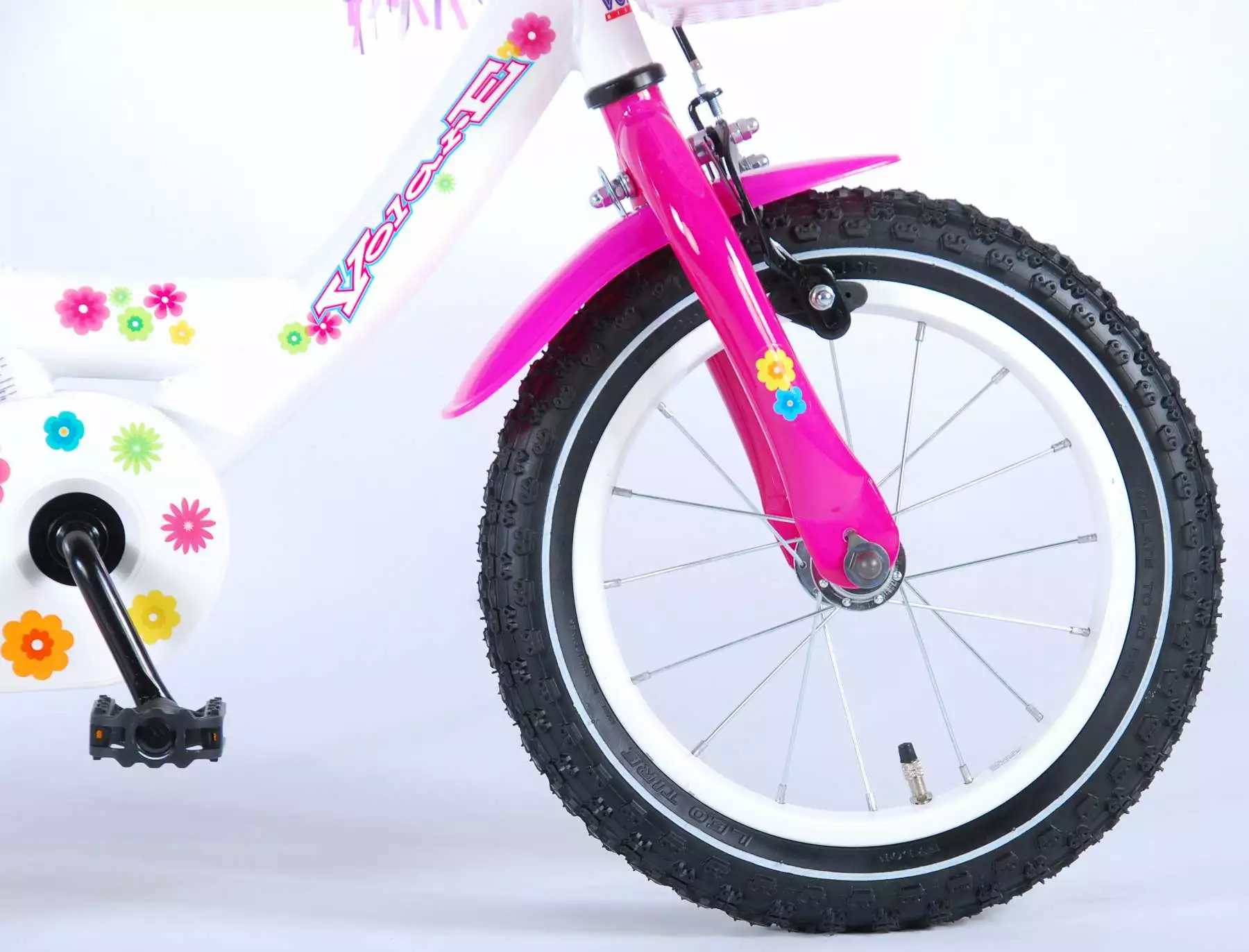 Volare Ashley 14" Pigecykel Med Støttehjul 4 Volare Ashley 14" Pigecykel Med Støttehjul - Billede 4