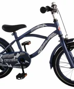 Volare Blue Cruiser 16" Drengecykel Med Støttehjul