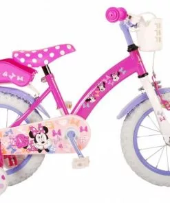 Volare Disney Minnie Mouse Børnecykel 14" Pink