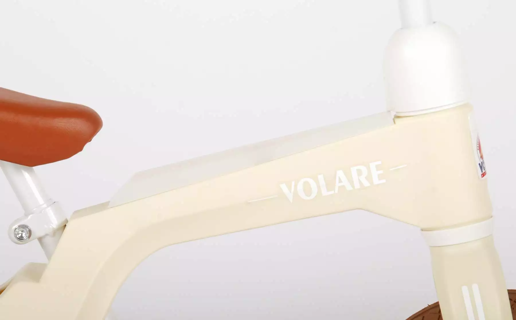 Volare Løbecykel 10" Hjul Creme Hvid 2 Volare Løbecykel 10" Hjul Creme Hvid - Billede 2