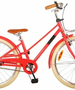 Volare Melody 24" Børnecykel Koral Rød