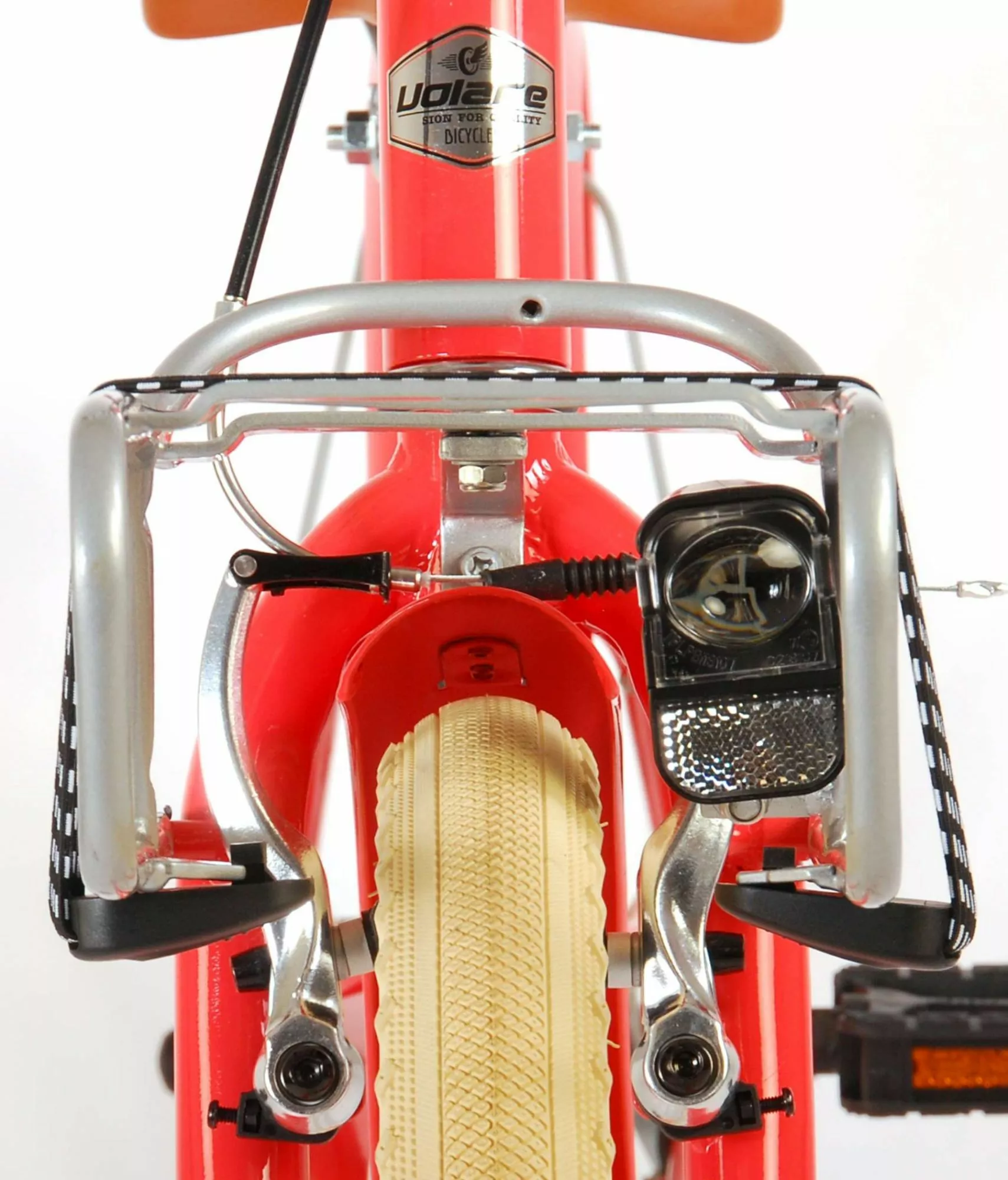 Volare Melody 24" Børnecykel Koral Rød 6 Volare Melody 24" Børnecykel Koral Rød - Billede 6