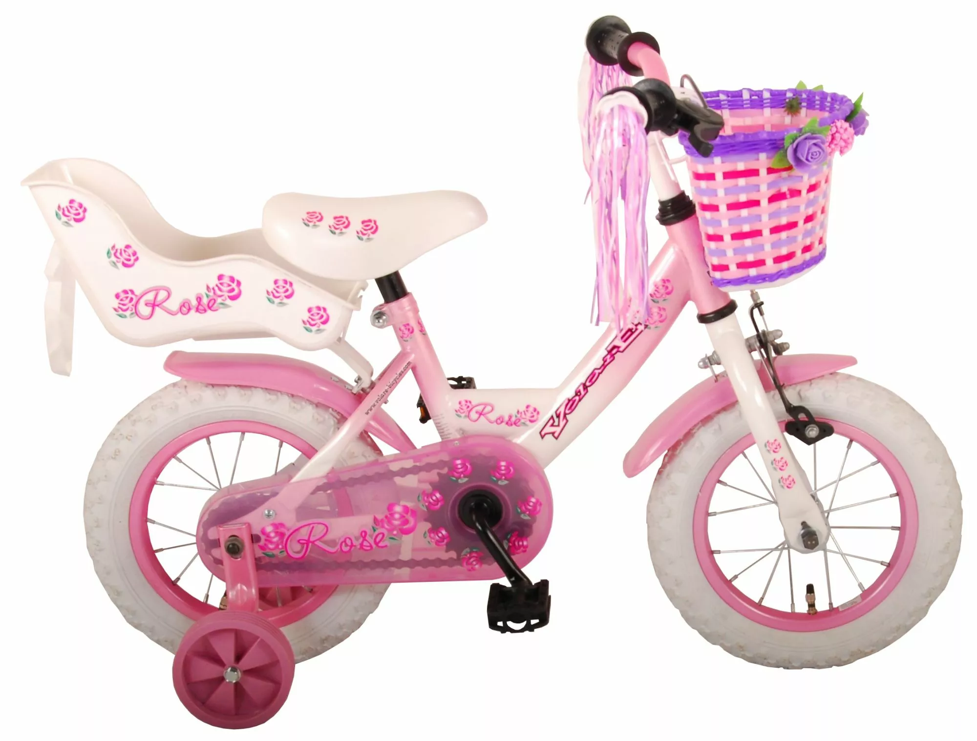 Volare Rose 12" Børnecykel Lyserød 1 Volare Rose 12" Børnecykel Lyserød