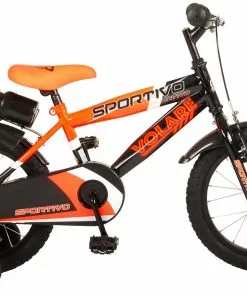 Volare Sportivo Drengecykel 16" Orange/Sort