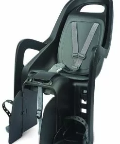 BikePartner Toddler Sort/grå Barnestol Bagagebæremontering