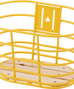 28" Gul Norden Kurv Med Træbund