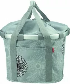 Klickfix Bikebasket Crystal Grå